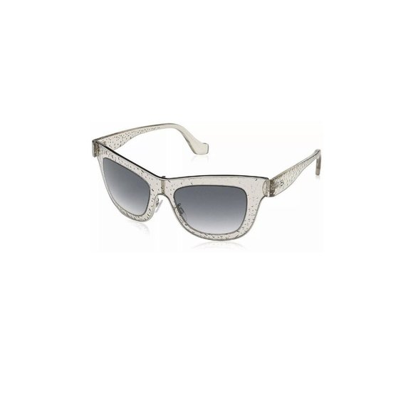 Balenciaga BA 55 BA0055 45F shiny light brown / gradient brown sunglasses (L-6)